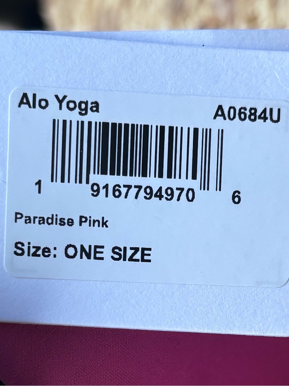 Airlift Solar Visor Paradise Pink One Side Fits Most - Picture 15 of 15
